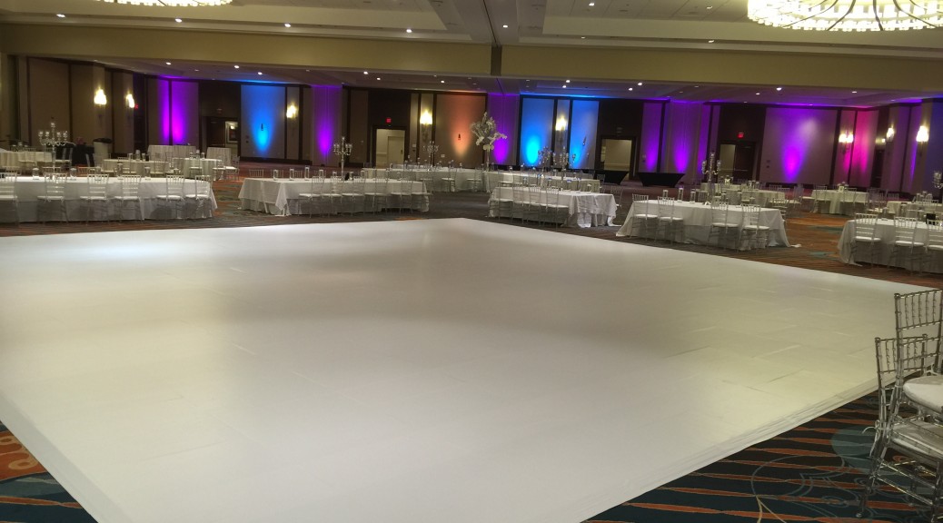 Custom Wedding Dance Floor