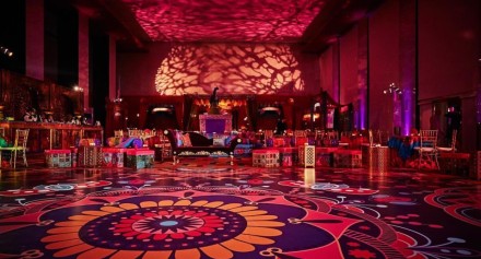 colorful dance floor wrap